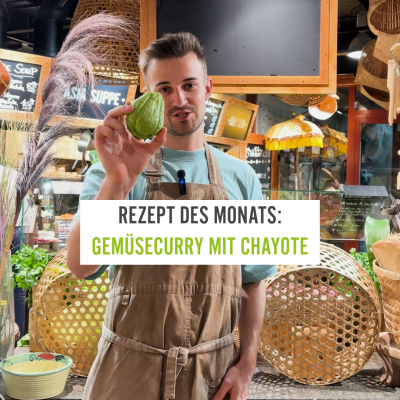 Rezept des Monats Curry Chayote